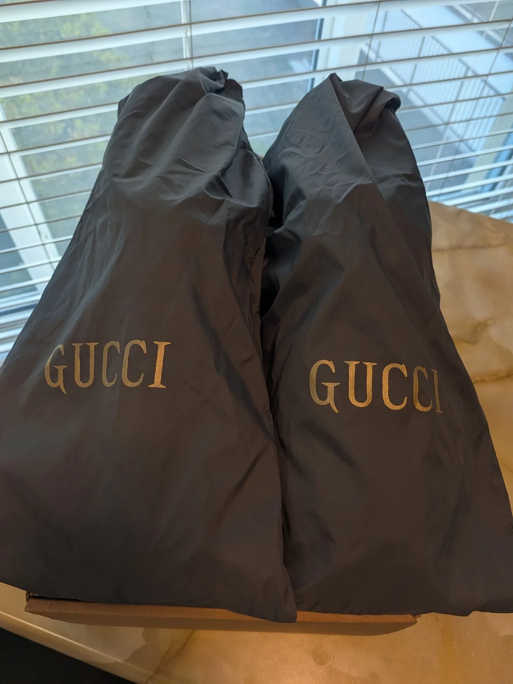 Gucci Men’s Nylon GG Canvas Low-Top Sneakers